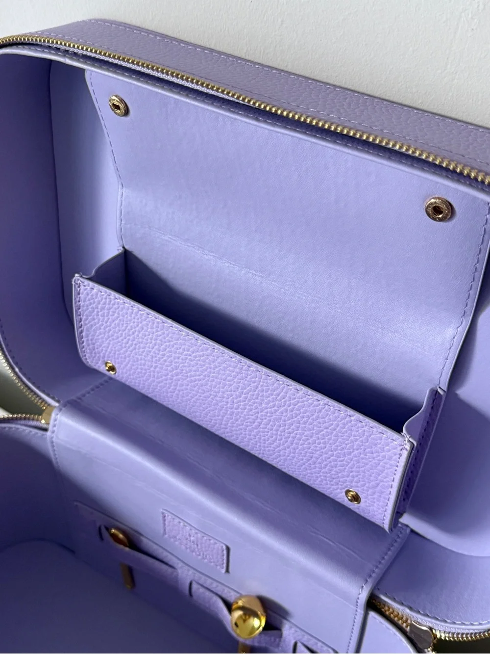 TRULY Beauty Limited Edition Lavender Vanity Case Travel Makeup Bag